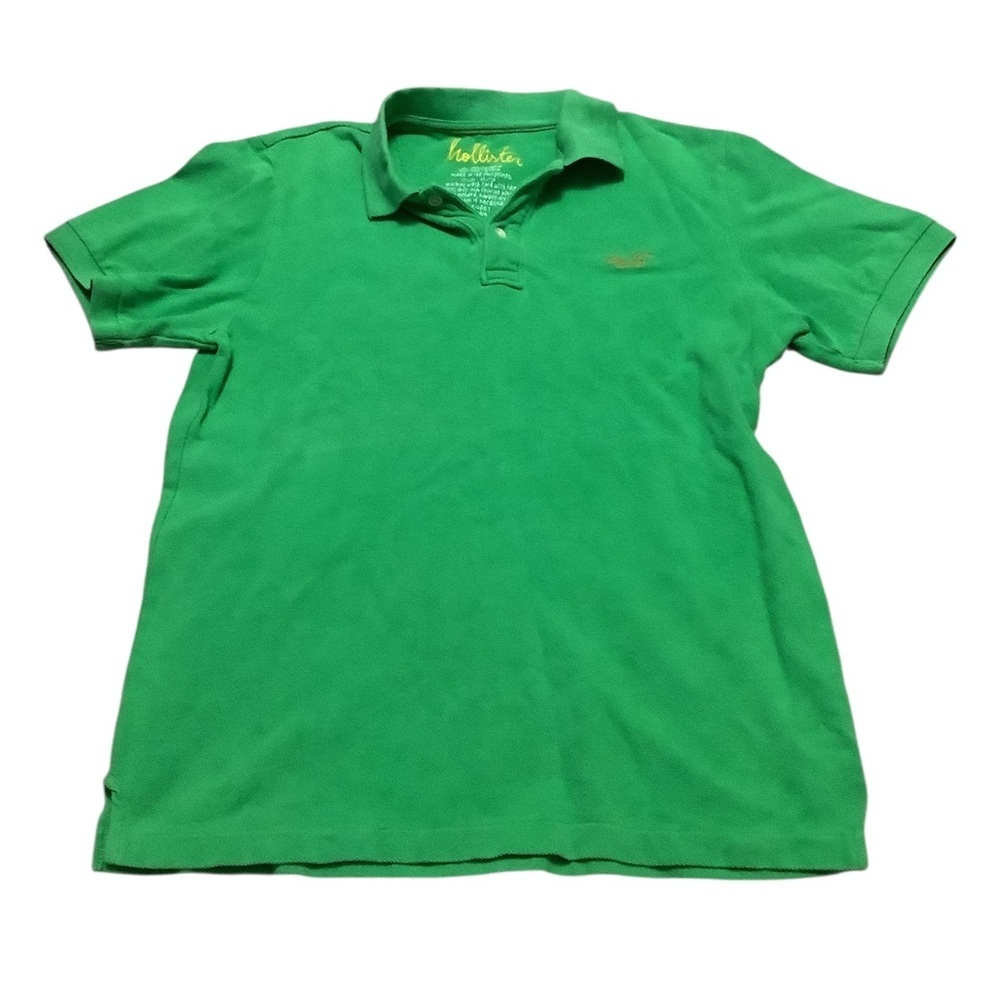 Holster vintage Y2K 100% cotton green polo tee
